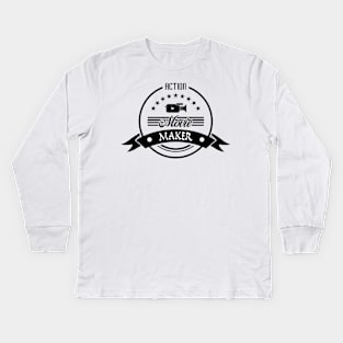 06 - Action Movie Maker Kids Long Sleeve T-Shirt